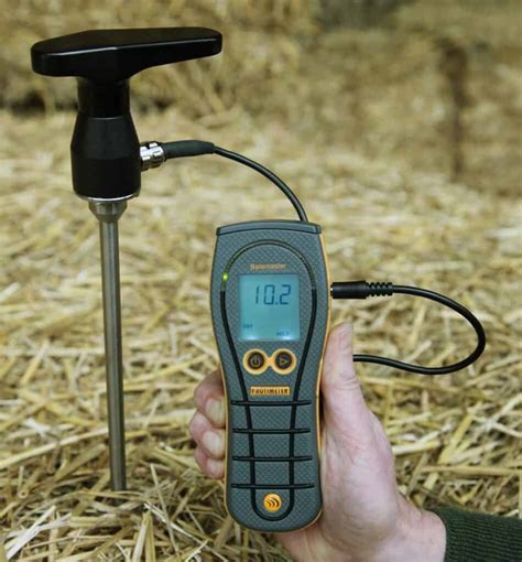 MOISTURE METER FOR HAY AND STRAW BALERS